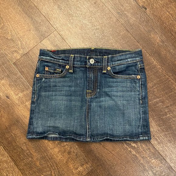 7 For All Mankind Girls' Miniskirt - Size 12 - Picture 2 of 6